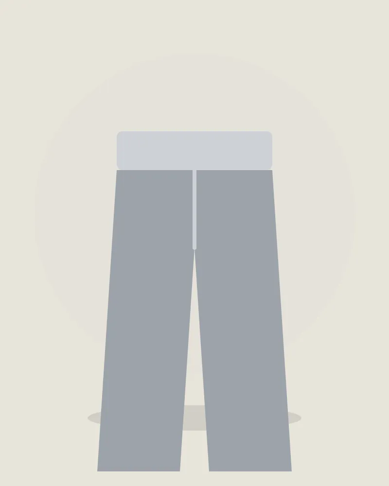 Berber Student Trouser – Silver Grey