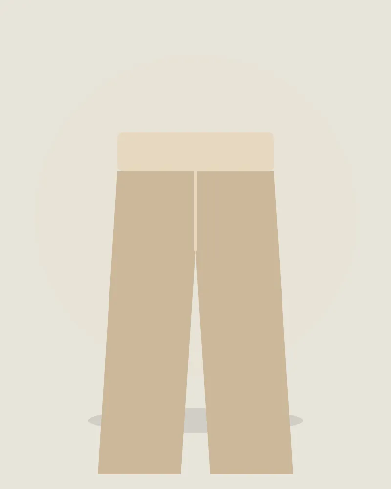 Berber Student Trouser – Sand Beige