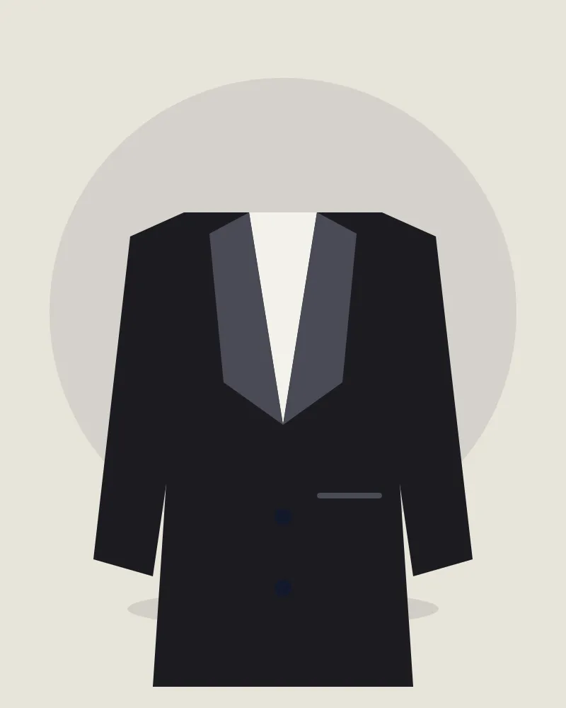 Berber Student Blazer – Classic Black